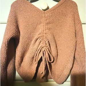 Brown long sleeve sweater